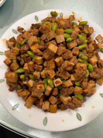 朱素玉 - 毛豆炒豆乾