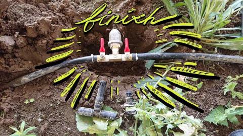 鄭皓尹 - 更換自動噴灌閥件