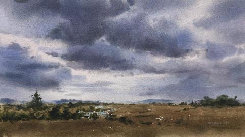 Han studio  邱柏翰 - 你是否曾想將眼前壯麗的天空永遠保存下來呢？
水彩流動透氣感，適合表現雲層間變化。

透過色彩與水份的交融，輕鬆呈現自然流動的雲彩，

掌握色調配置，紀錄出黃昏、陰天、雨季等不同氣氛

用簡單的筆法，創造出令人沉浸的畫面。

現在就跟著我一起，用畫筆記錄美好的瞬間，
歡迎私訊洽詢預約上課時間！