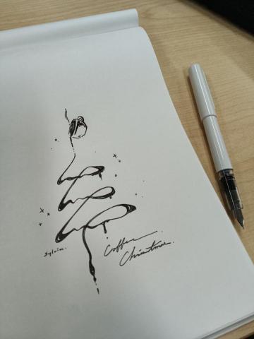 羅珈羽 - 鋼筆插畫