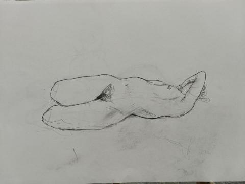 羅珈羽 - 裸模寫生