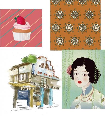 顏彩創作Color and Colorful - 插畫繪圖、圖樣設計製作