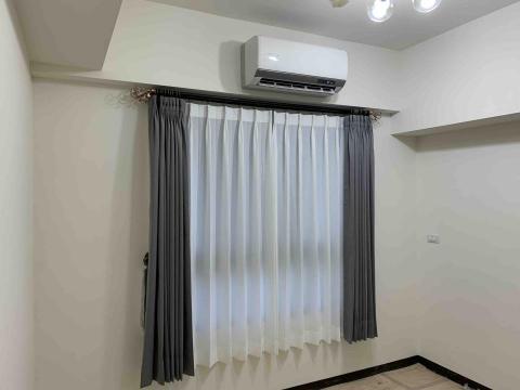 好幸福窗簾 - 遮光布+白紗