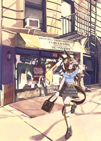 長月'sArtwork - 複雜背景插畫