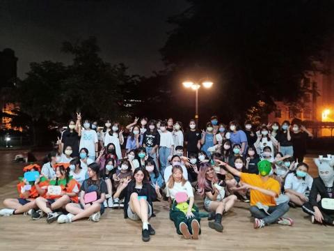 阿璟教練 - 輔英科大滑板課萬聖節大合照