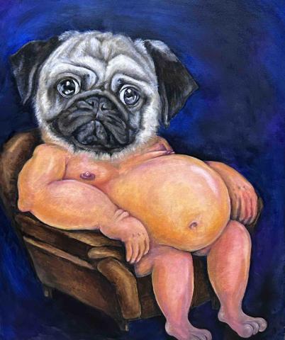 周衣蘋 - 油畫/20號畫布