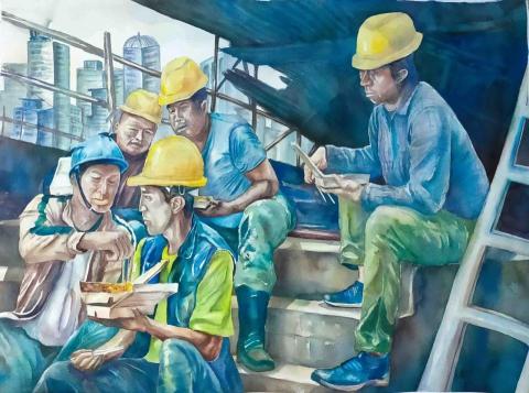 周衣蘋 - 水彩/全開