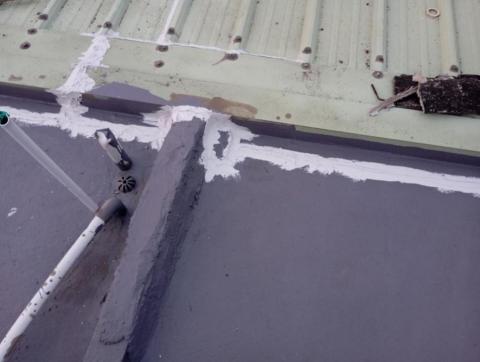 鐵皮屋頂漆，防水漆，圍籬，室內油漆都有承做 - 