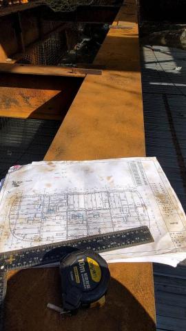 龍胤元 - 鋼構設變、改圖的現場放樣及施工