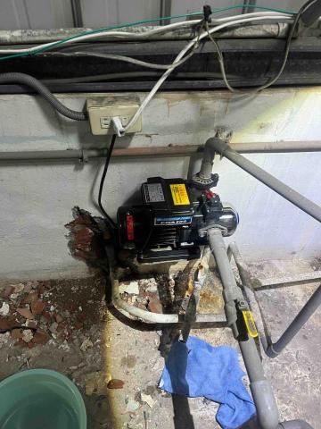 睿極水電維修工程 - 加壓馬達更換