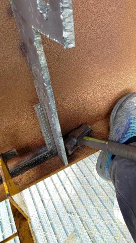 龍胤元 - 鋼構連結板放樣及點焊