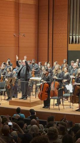 Cindy - 紐約林肯中心樂團演出擔任首席