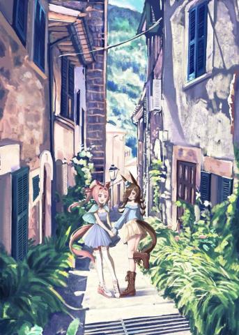 長月'sArtwork - 複雜場景插畫