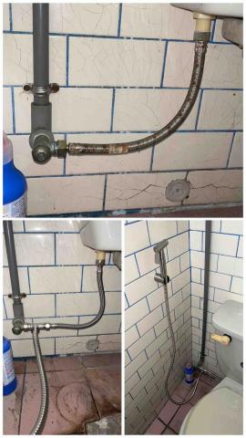 佳昆水電 - 沖水器安裝