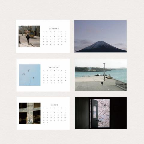 Cherry - 自行製作排版月曆