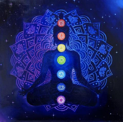 吳家潁 - 能量畫 油畫