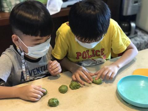 Maggie - 月餅課程-柚子造型月餅