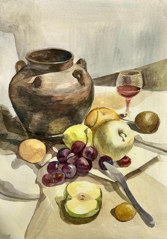 曹育愷 - 水彩作品範例