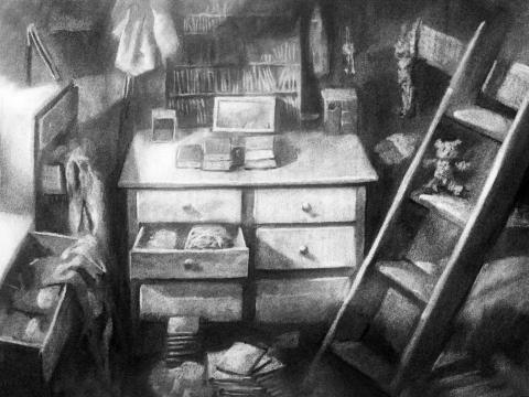 曹育愷 - 素描作品範例