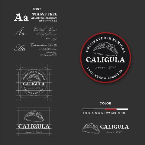 Ynlove - CALIGULA LOGO設計