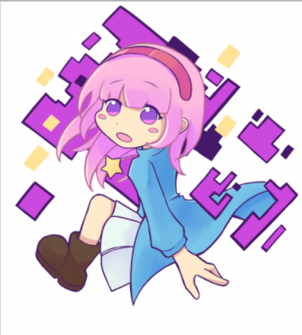 三毛Sanmao - Ｑ版人物立繪範例參考