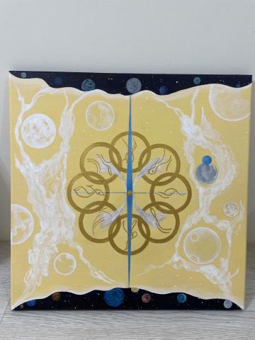 吳家潁 - 能量畫 壓克力畫