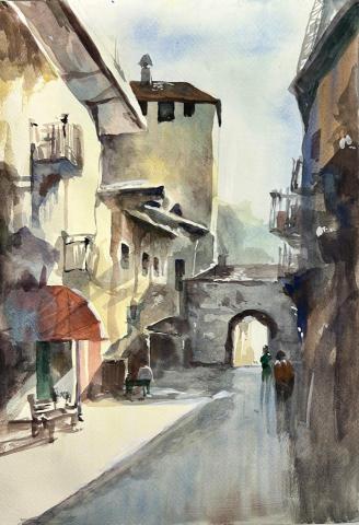 曹育愷 - 水彩作品範例