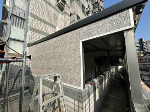 駿燁室內裝修工程行 - 風災後鐵皮屋修繕