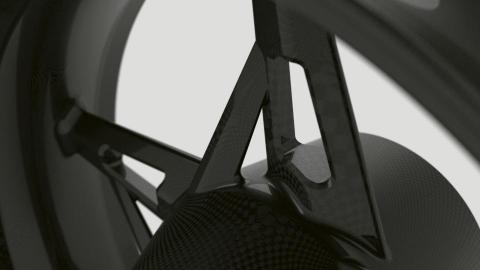 于永輝 - 哈雷CFO ST 碳纖維輪框設計&建模&渲染