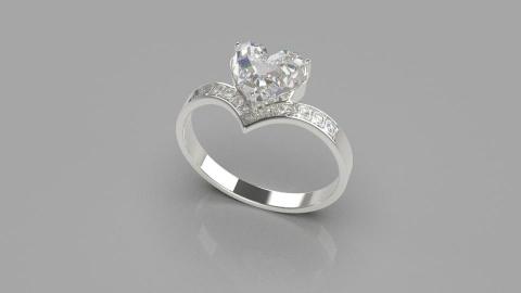 于永輝 - 鑽戒建模&渲染