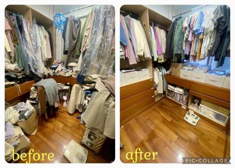 簡收納 Jian.space - 添加了合適的收納品後，讓衣服們分門別類的回到收納盒，空間最大化的利用，不再滿眼都是凌亂好頭大。