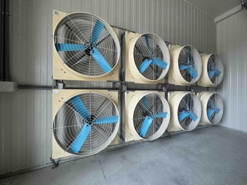 楷元水電 -  大型風扇安裝