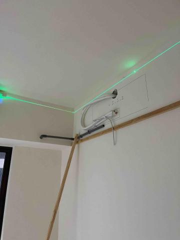 禾峰空調 -  拉管現場，等待木作後再安裝