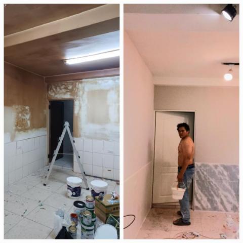 西蒙油漆シモン - 油漆美容前 美容後