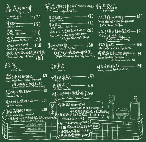 孟秋 - 價目表繪製