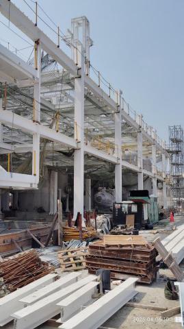 邑光鋼構鐵皮工程 - 台南奇美-廠房鋼構工程