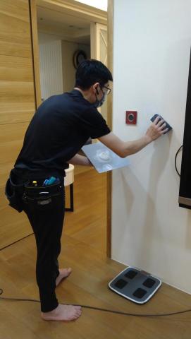 王先生 - 牆面補土修補