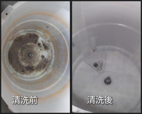 立大清潔坊 - 底部都是陳年髒污.