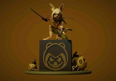 陳信文 - 建模作品（平版）