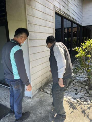 健順冷氣行 - 勘場及估價作業。