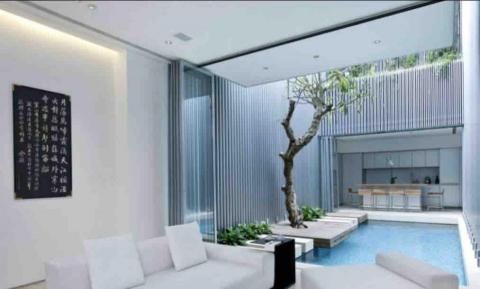 潔光集團. 概念空間設計 - 天幕吧台 · 光影流轉的寧靜宴所

懸浮式光廊｜私人沙龍的雲端品酩時光
