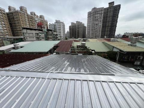 瑄凱工程 - 鐵皮覆蓋