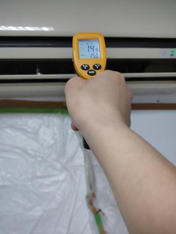 戴加奇 - 清洗前後溫度檢測 戴加奇 - 清洗前後溫度檢測