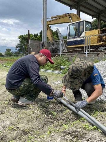 孫子風 - 安裝配管