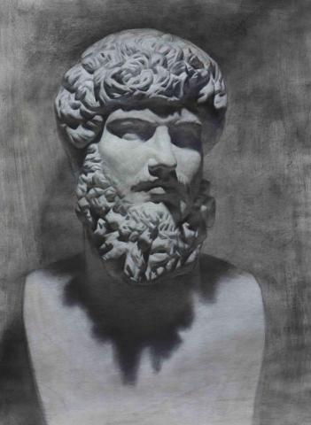 蘇哲緯 - 石膏素描寫生