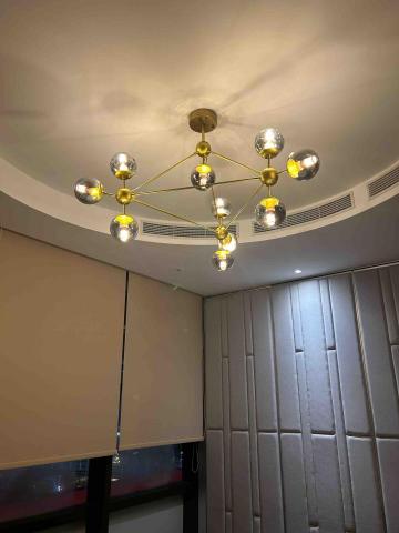 啟湧工程 - 安裝吊燈