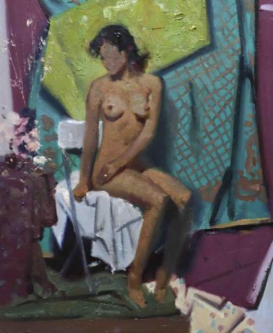 蘇哲緯 - 油畫人物寫生