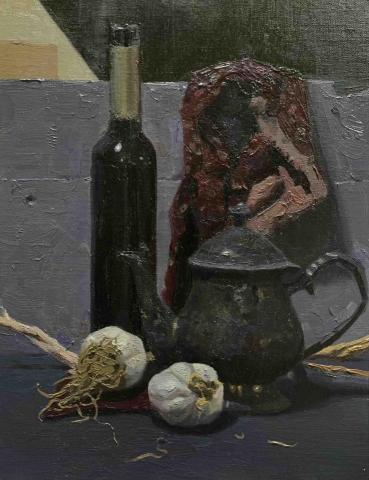 蘇哲緯 - 靜物油畫寫生