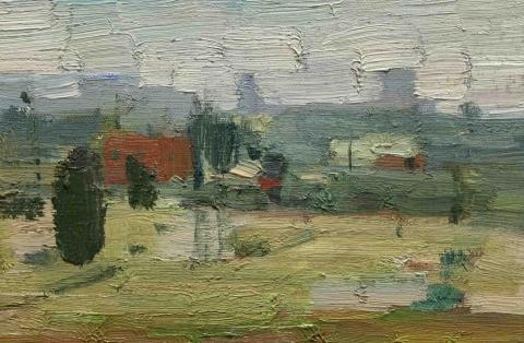 蘇哲緯 - 油畫風景寫生