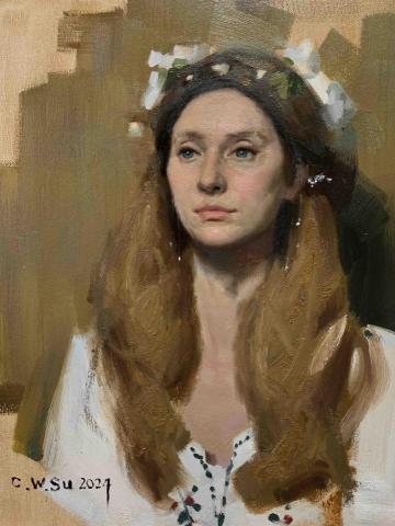 蘇哲緯 - 油畫人物寫生